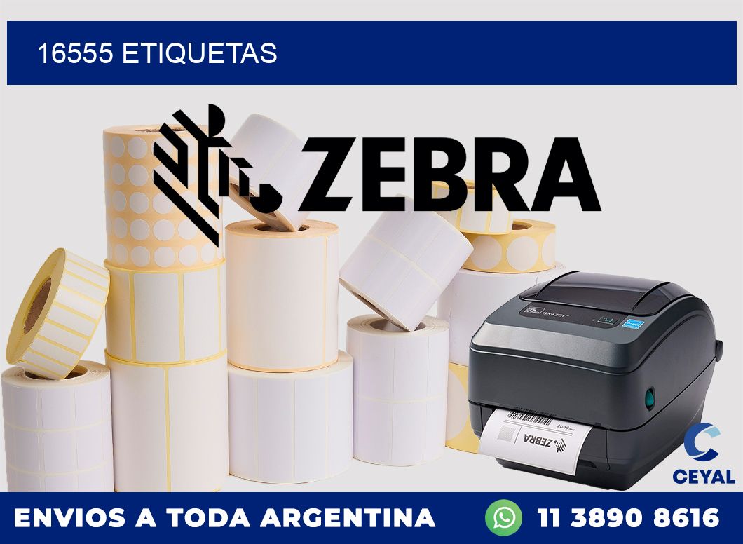 16555 ETIQUETAS