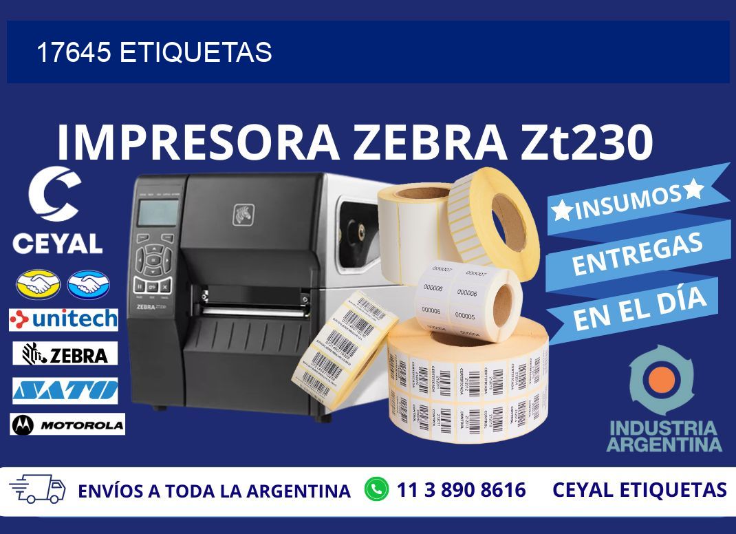 17645 ETIQUETAS