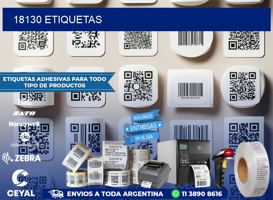18130 ETIQUETAS