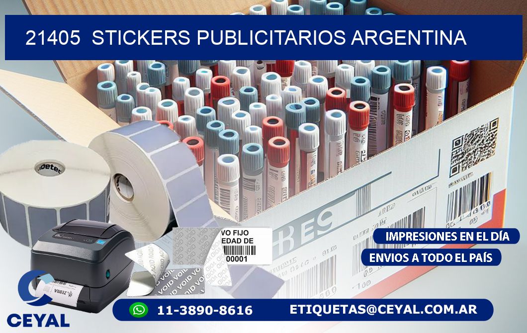 21405  Stickers Publicitarios Argentina