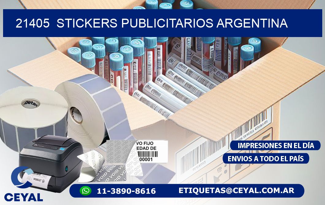 21405  Stickers Publicitarios Argentina