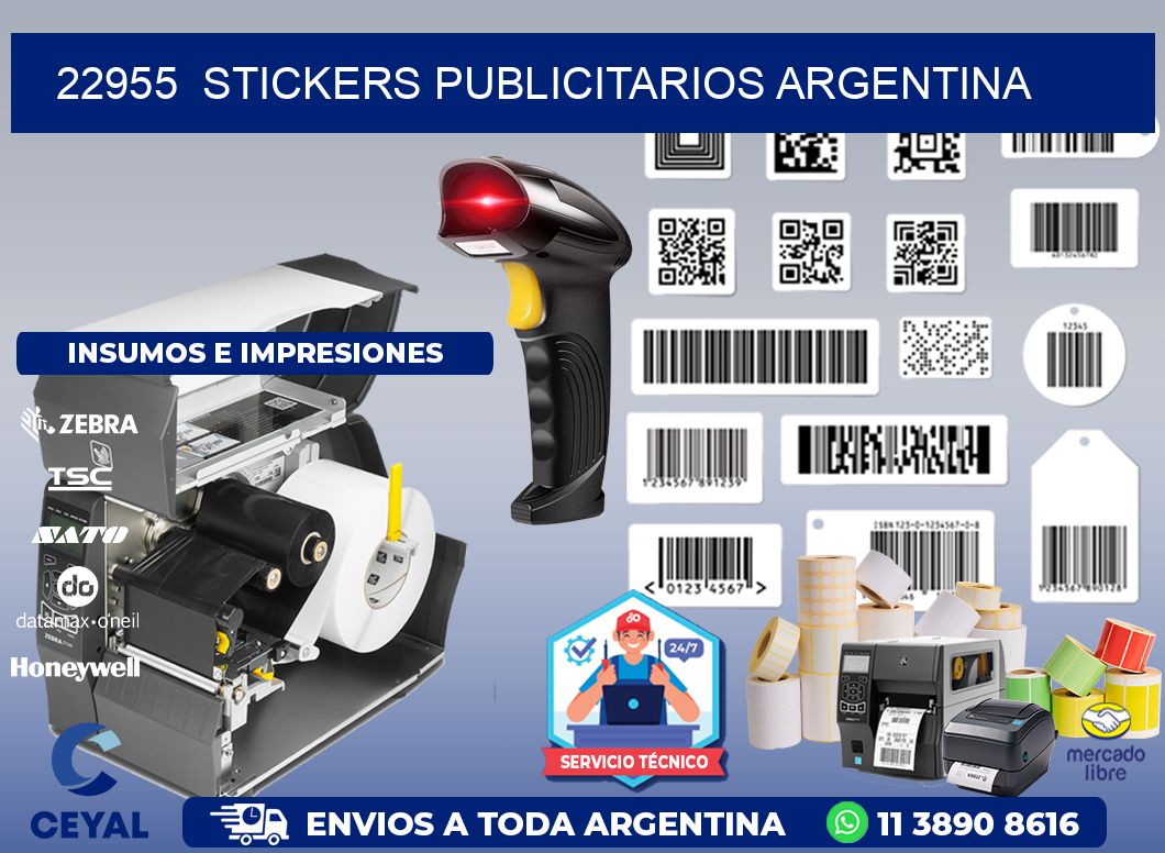 22955  Stickers Publicitarios Argentina