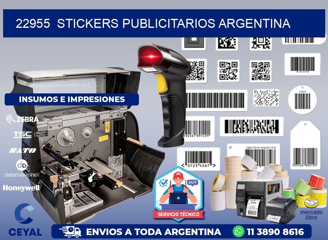 22955  Stickers Publicitarios Argentina