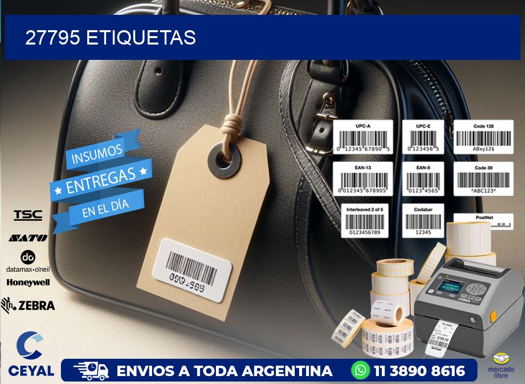 27795 ETIQUETAS