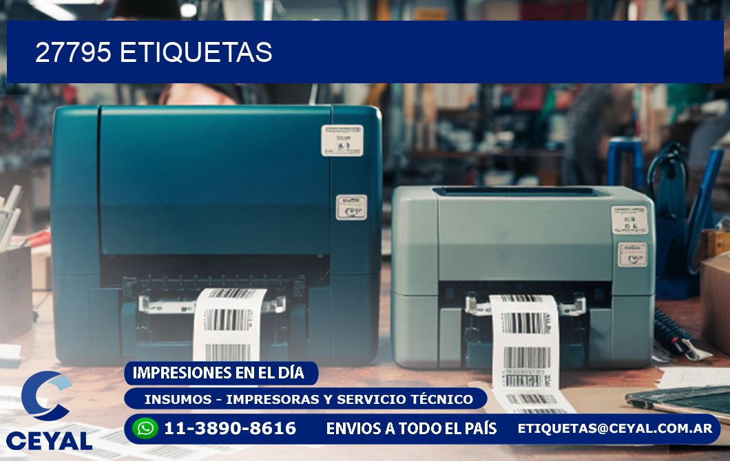 27795 ETIQUETAS