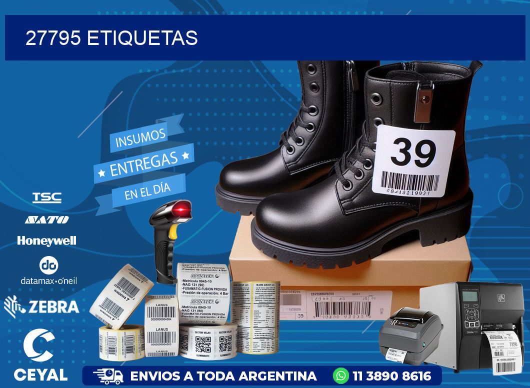 27795 ETIQUETAS