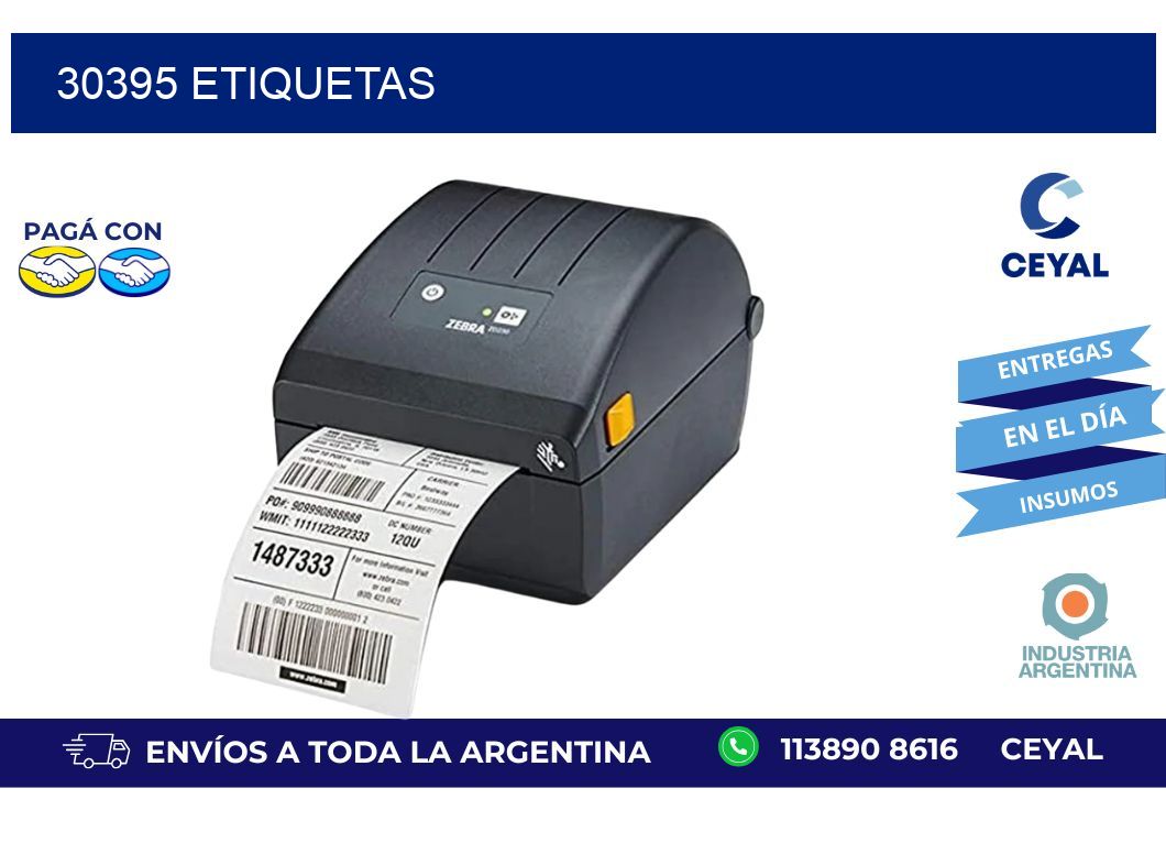 30395 ETIQUETAS