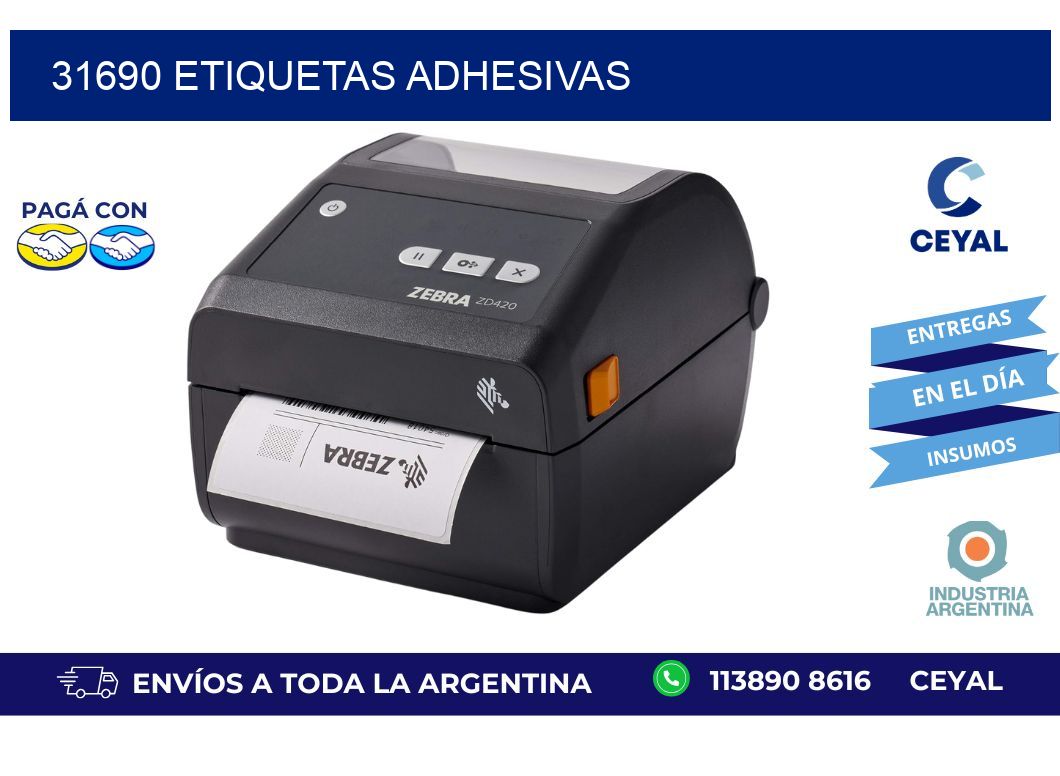 31690 ETIQUETAS ADHESIVAS