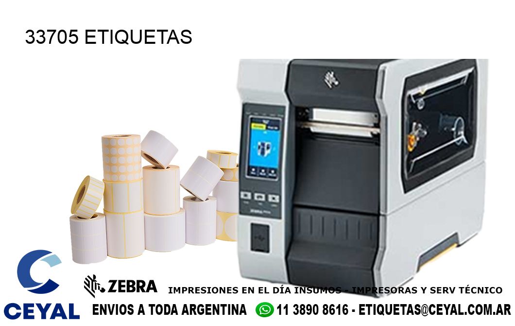 33705 ETIQUETAS
