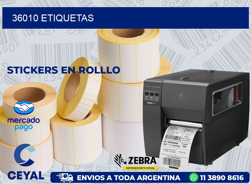 36010 ETIQUETAS