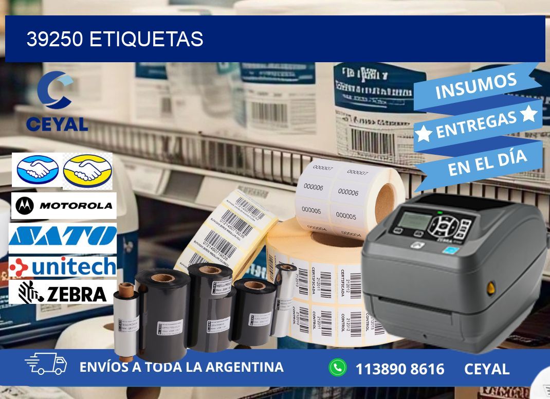 39250 ETIQUETAS