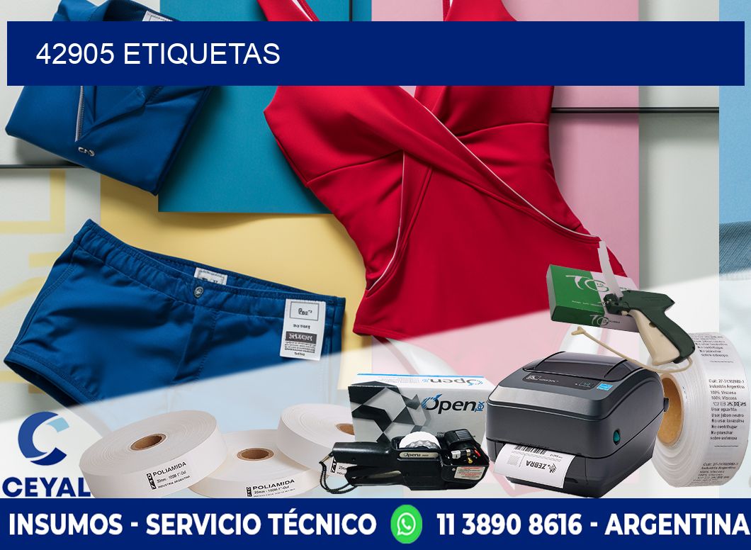 42905 ETIQUETAS
