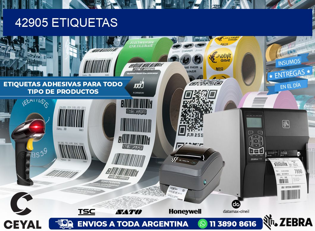 42905 ETIQUETAS