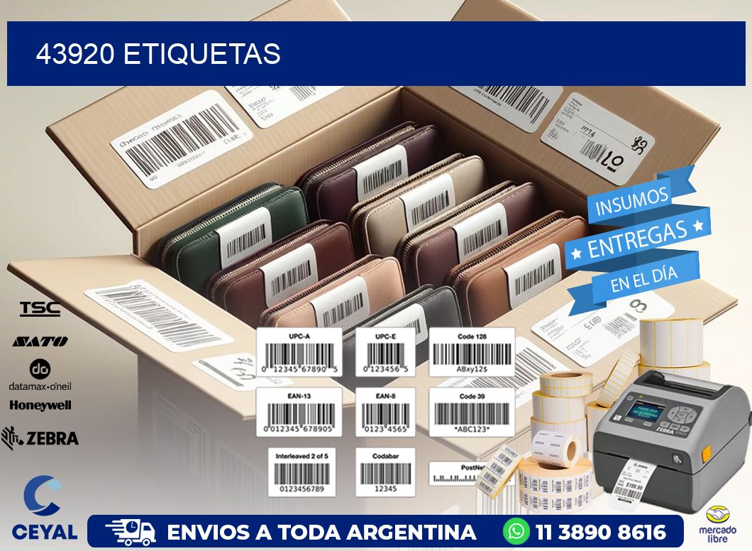 43920 ETIQUETAS