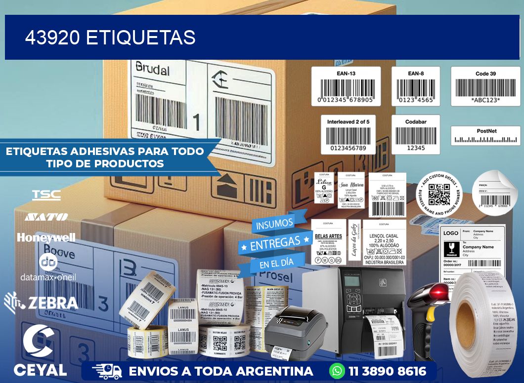 43920 ETIQUETAS