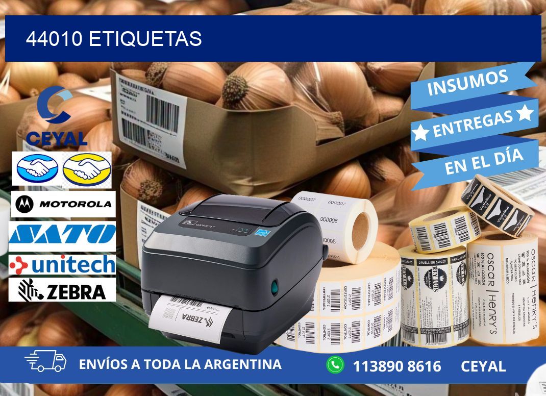 44010 ETIQUETAS