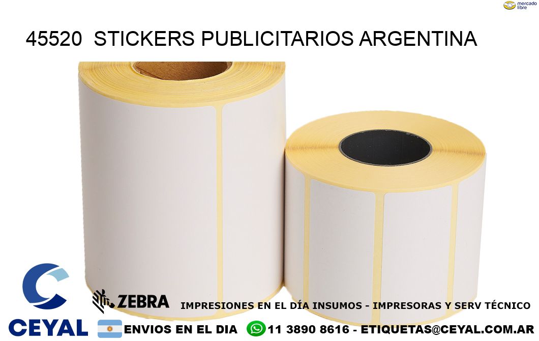 45520  Stickers Publicitarios Argentina