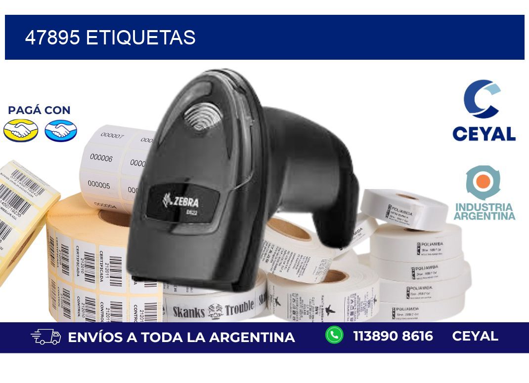 47895 ETIQUETAS