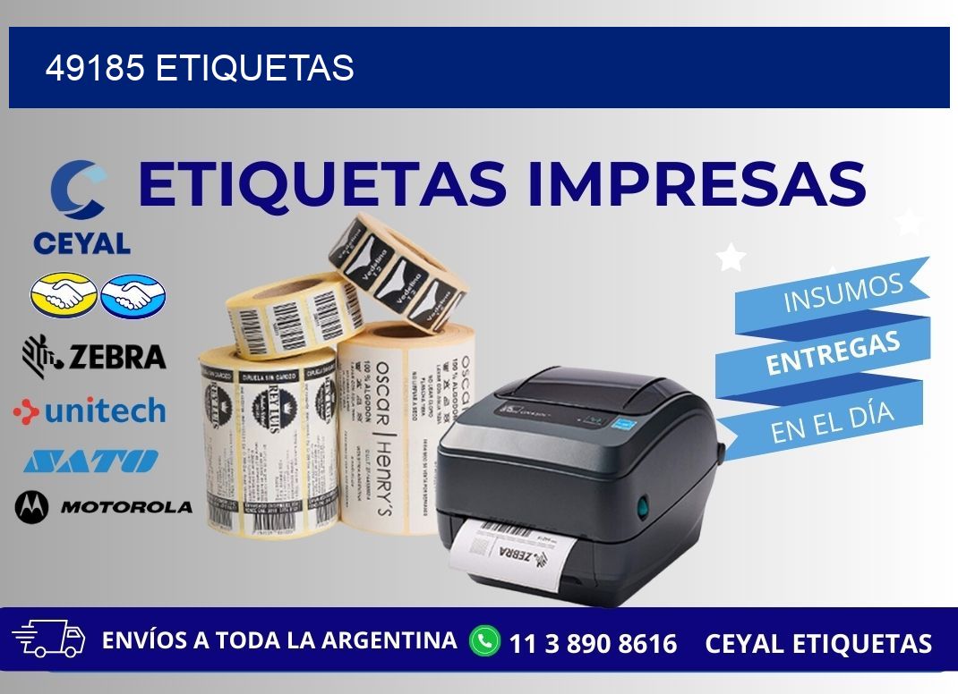49185 ETIQUETAS