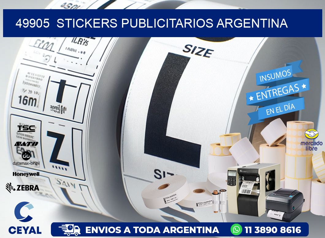 49905  Stickers Publicitarios Argentina