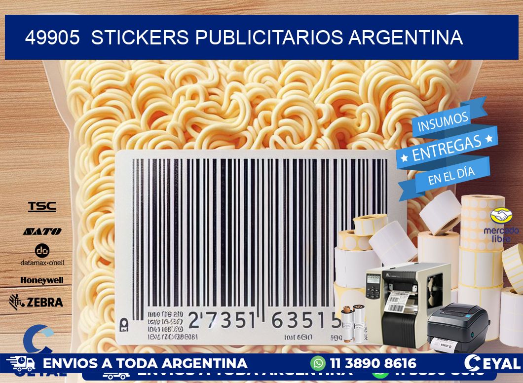 49905  Stickers Publicitarios Argentina