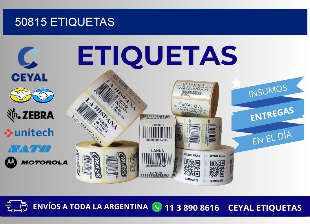 50815 ETIQUETAS