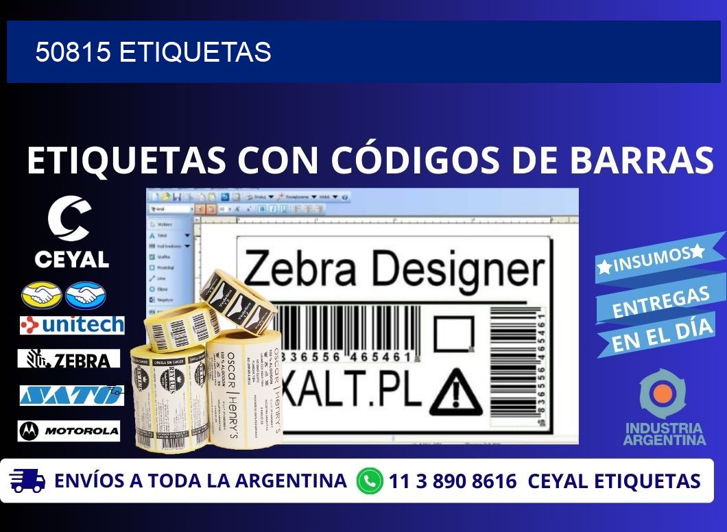 50815 ETIQUETAS