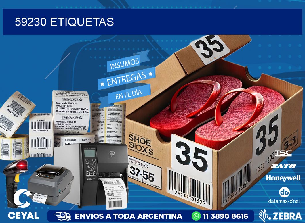 59230 ETIQUETAS