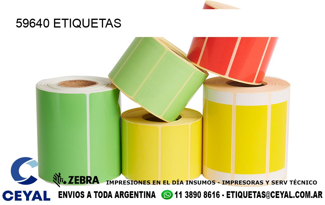 59640 ETIQUETAS