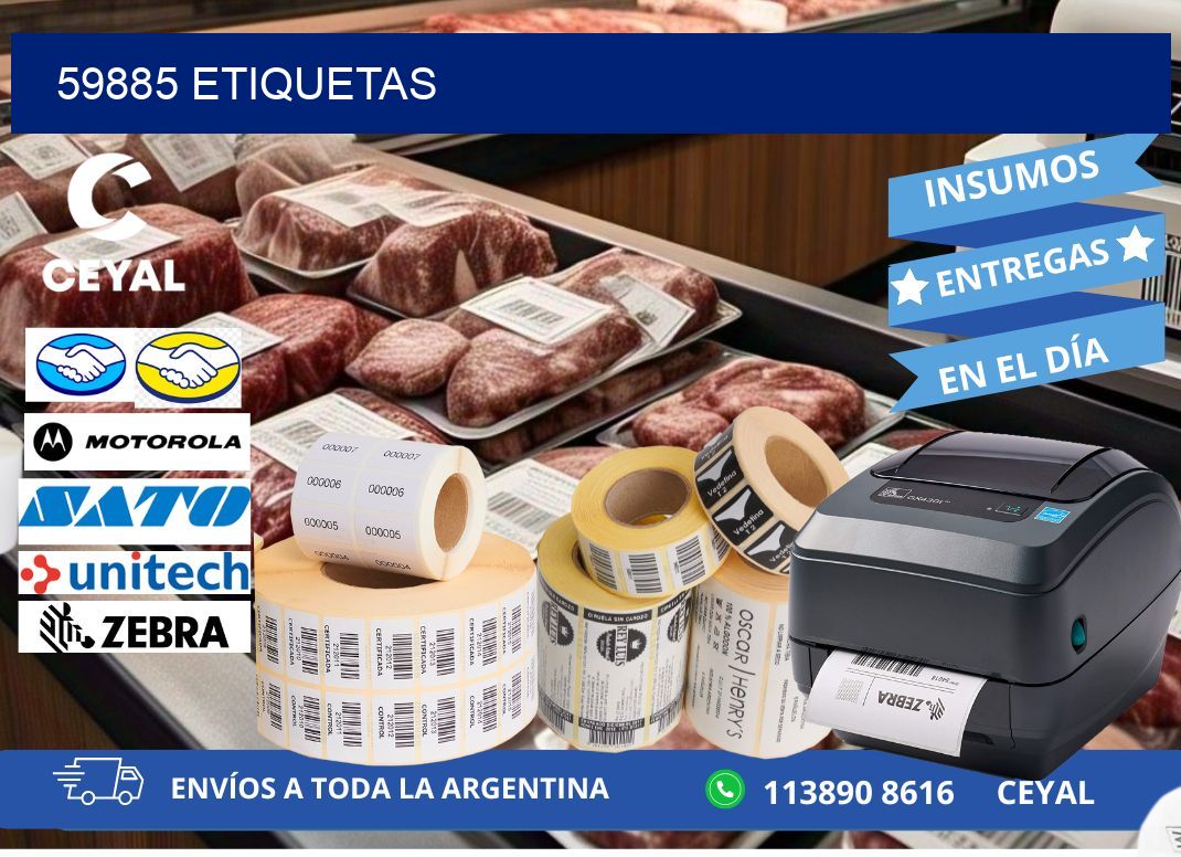59885 ETIQUETAS