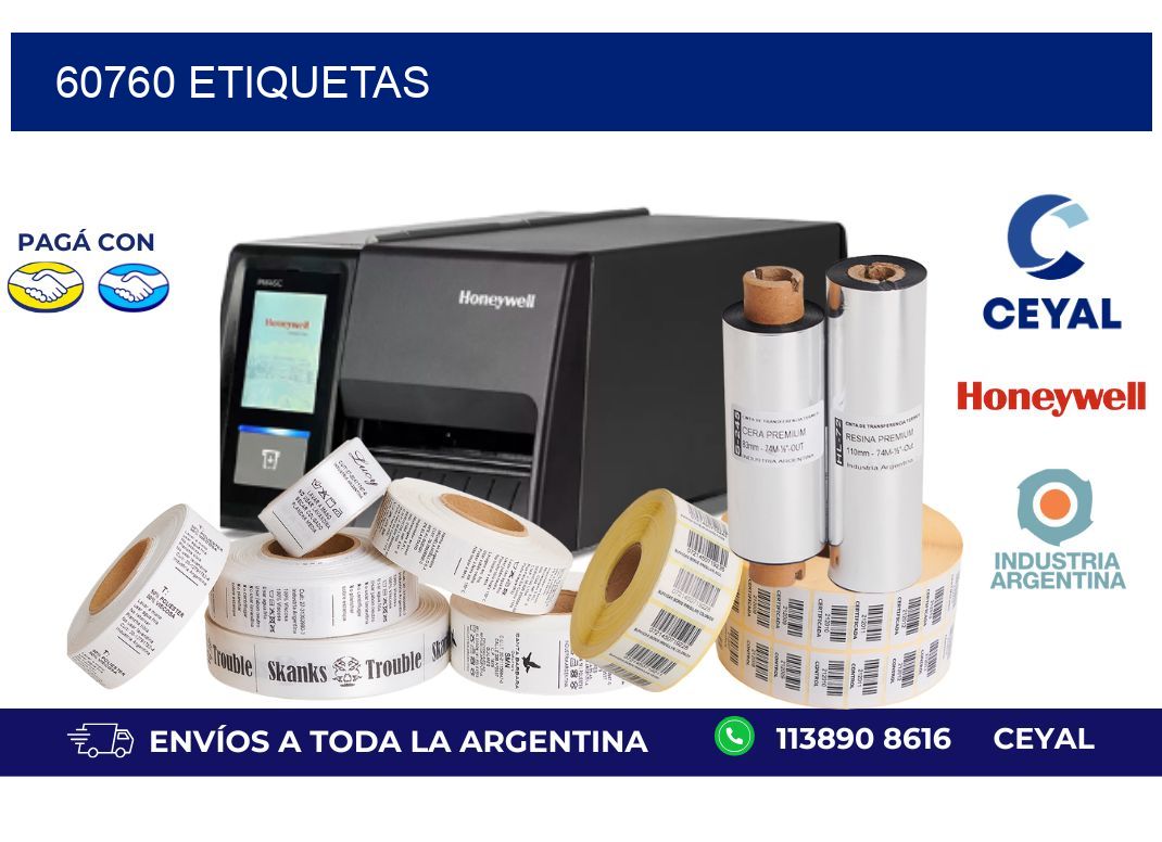 60760 ETIQUETAS