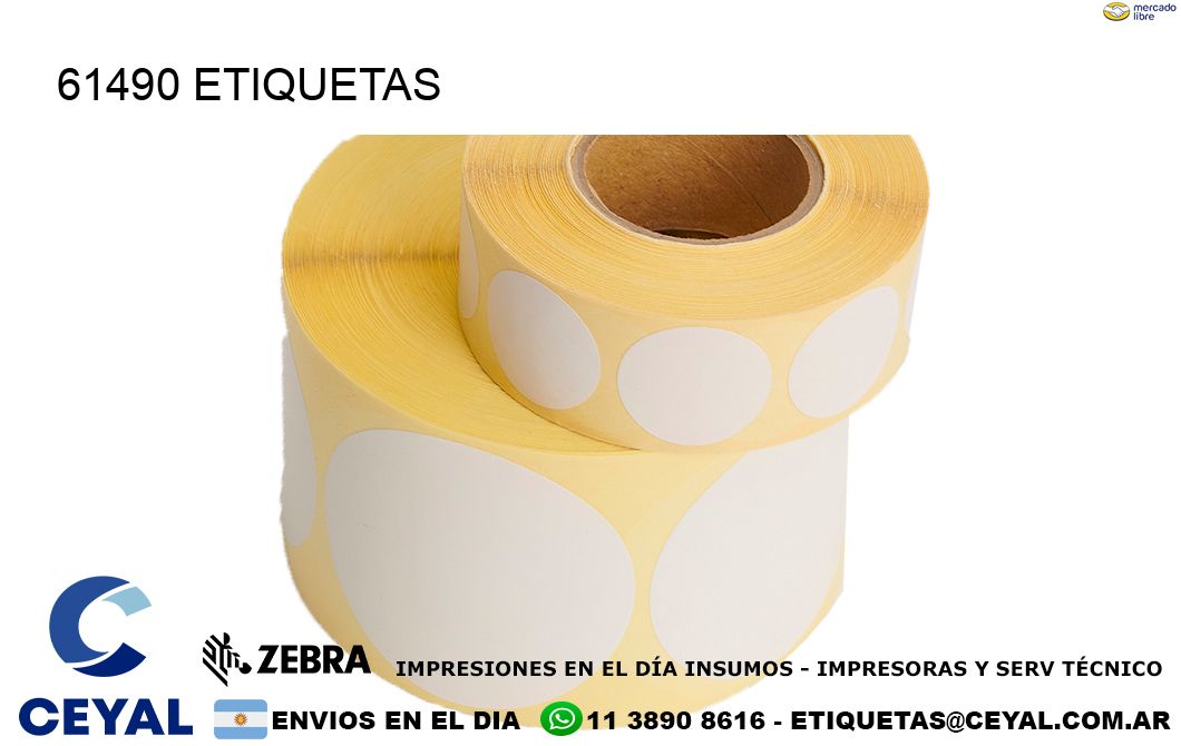 61490 ETIQUETAS