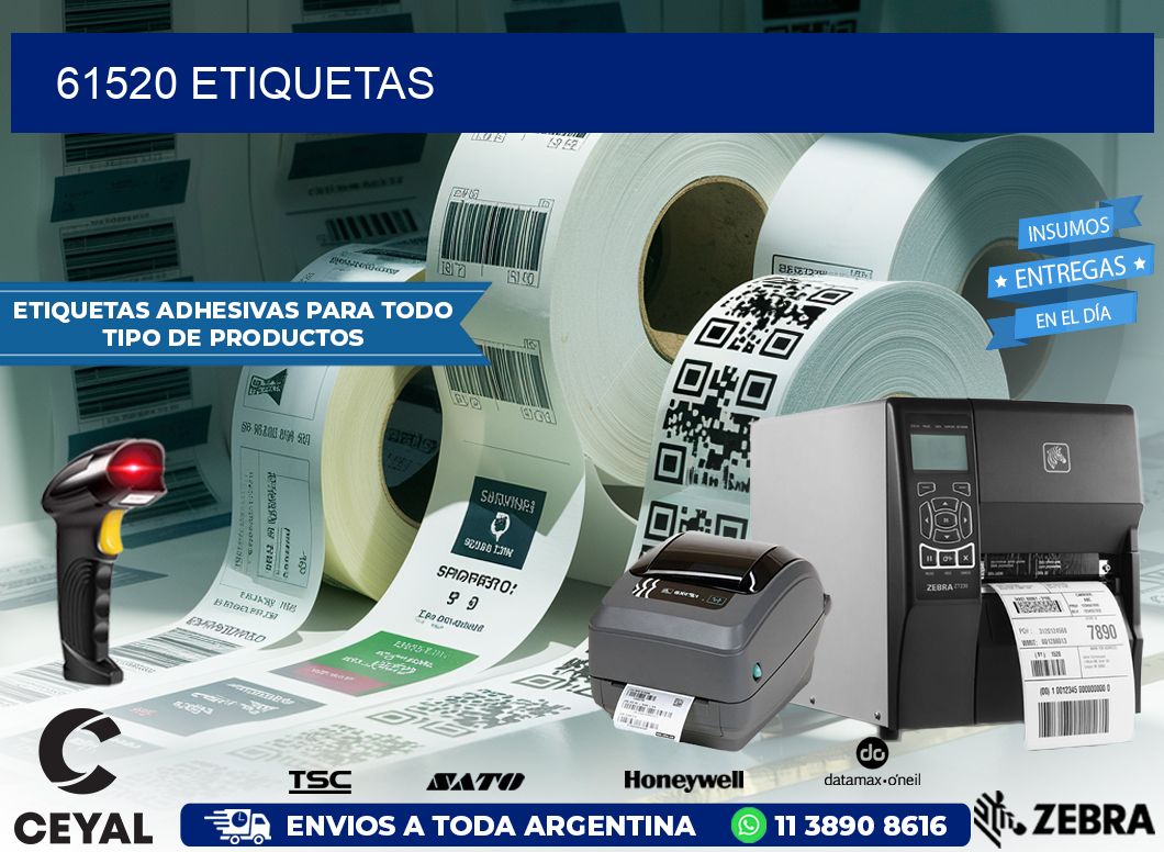 61520 ETIQUETAS