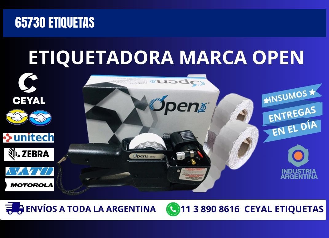 65730 ETIQUETAS