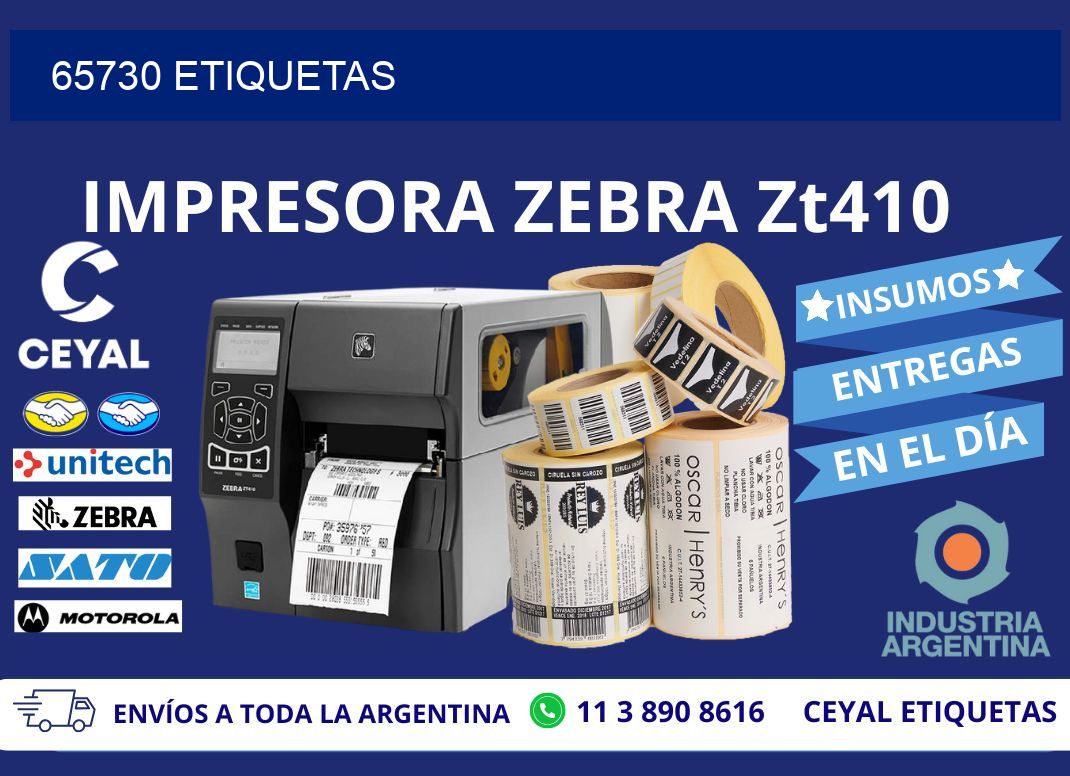 65730 ETIQUETAS