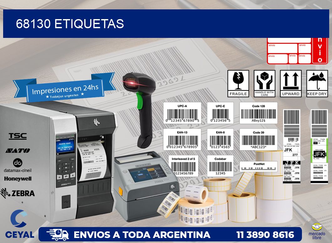 68130 ETIQUETAS