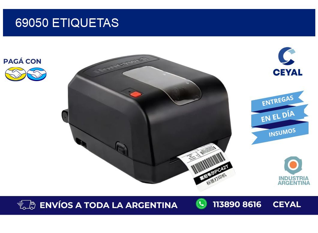 69050 ETIQUETAS