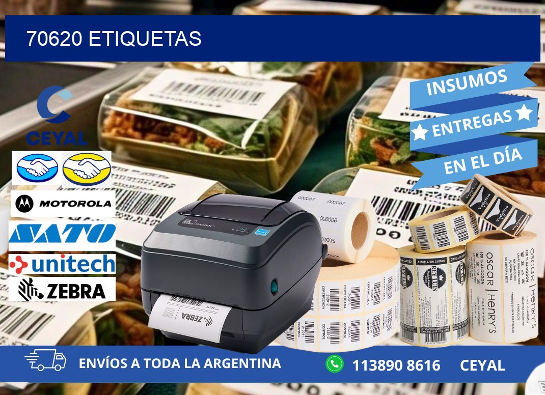 70620 ETIQUETAS
