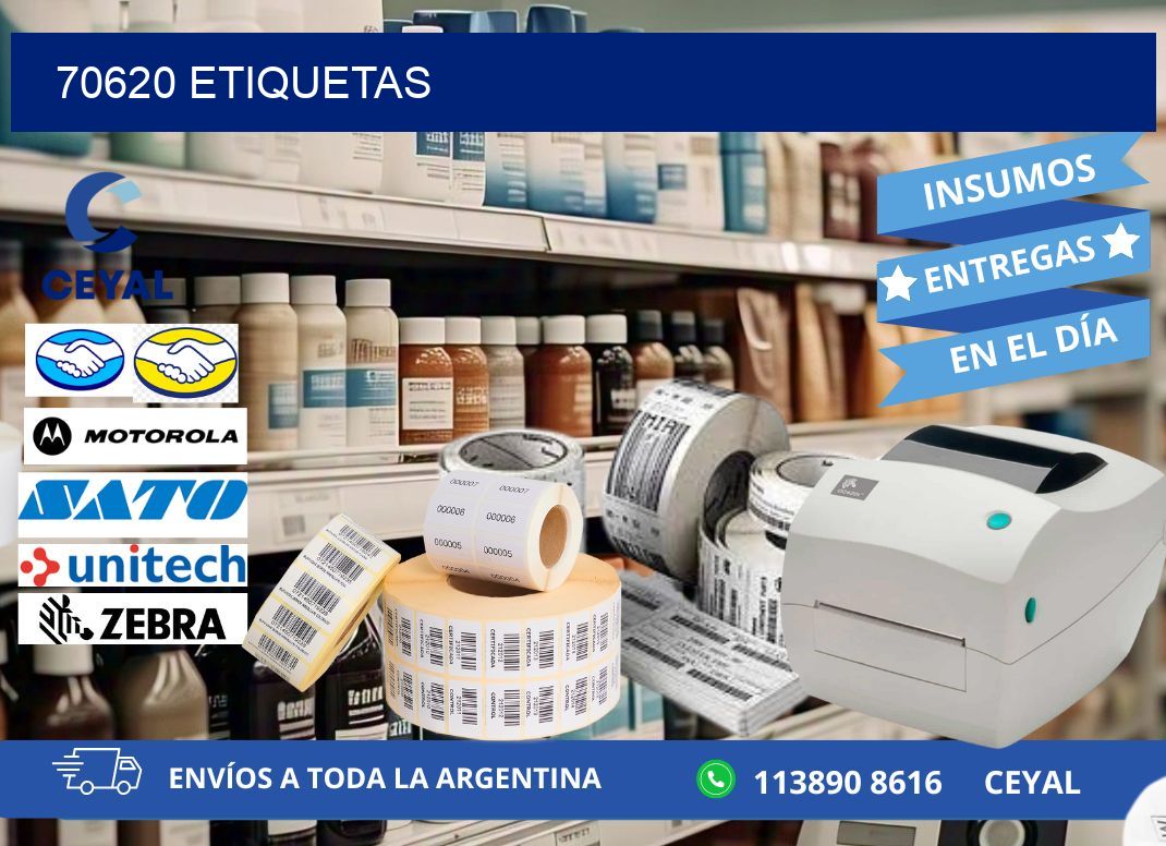 70620 ETIQUETAS