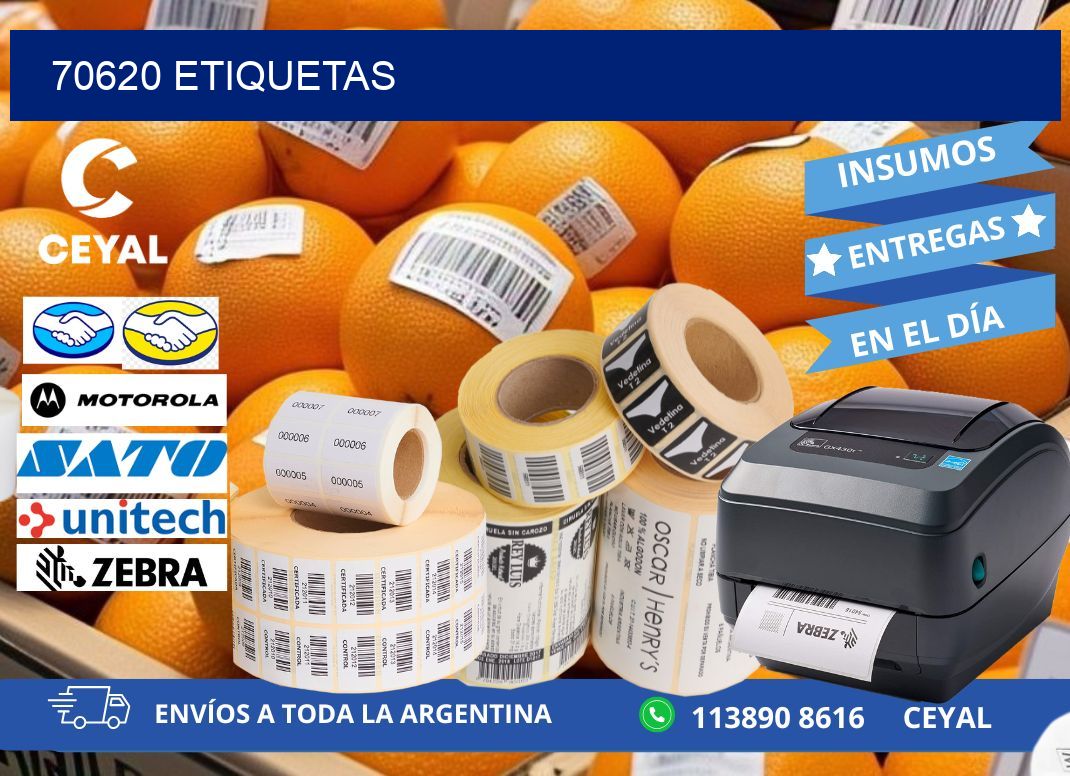 70620 ETIQUETAS