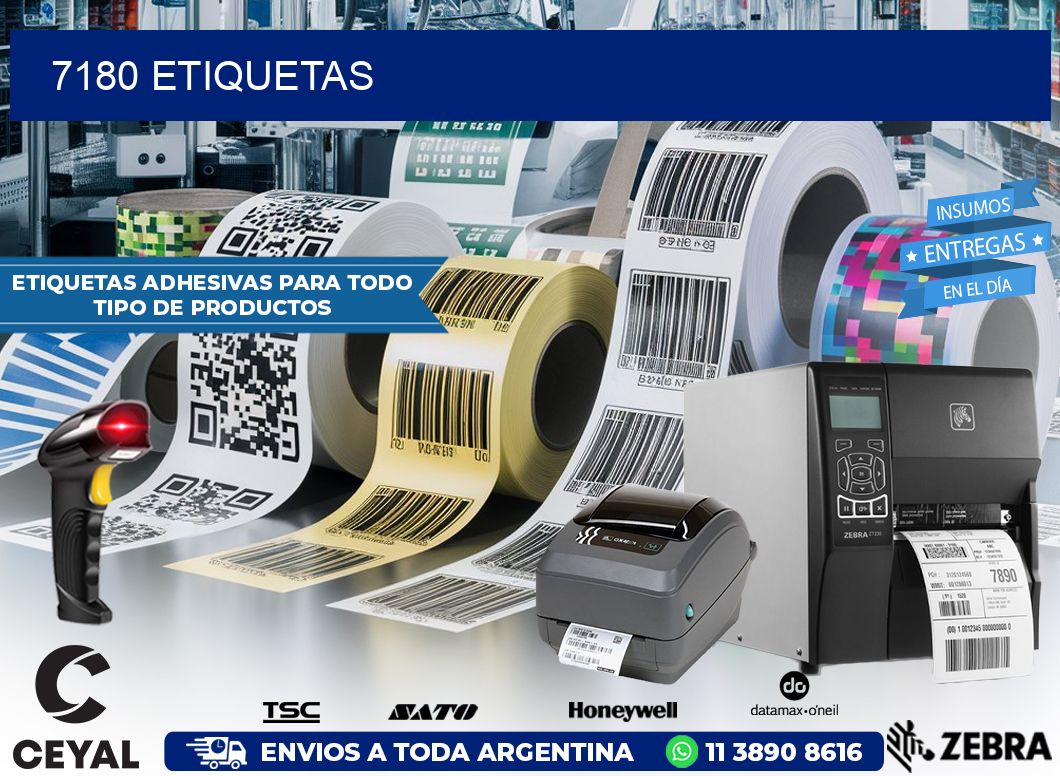 7180 ETIQUETAS