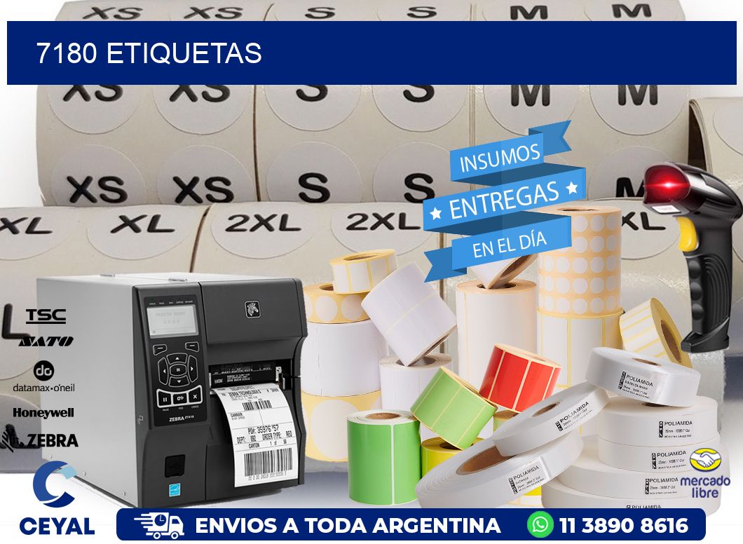 7180 ETIQUETAS