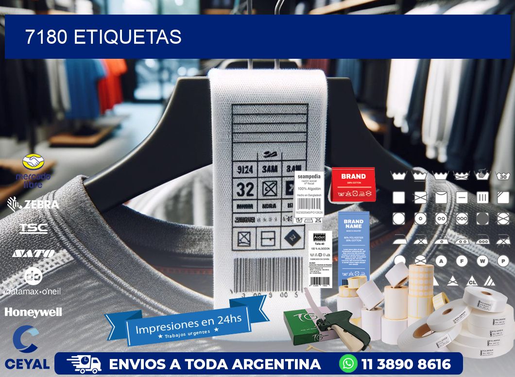 7180 ETIQUETAS