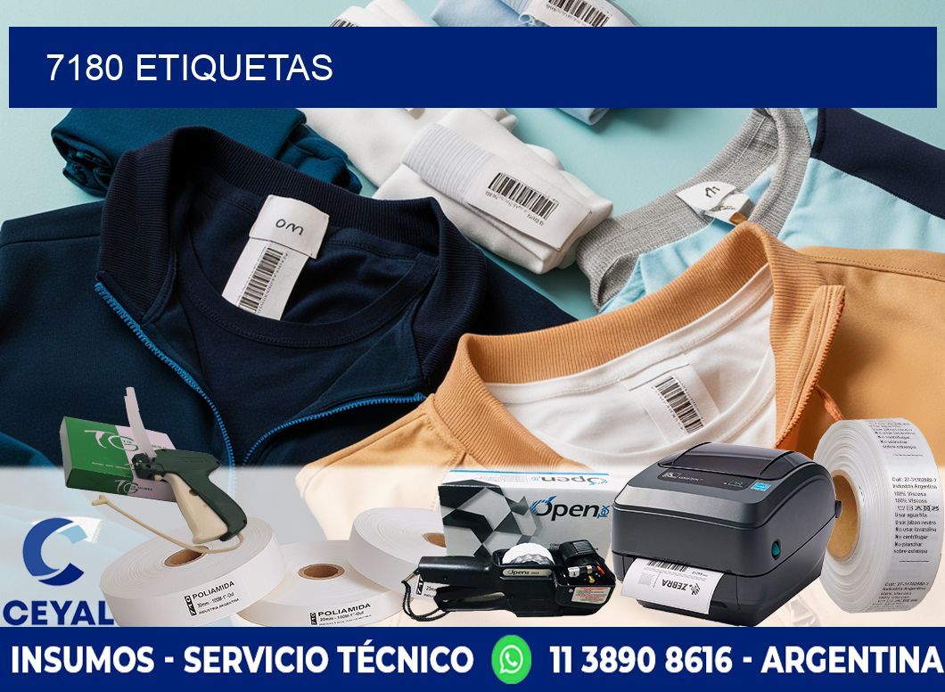 7180 ETIQUETAS
