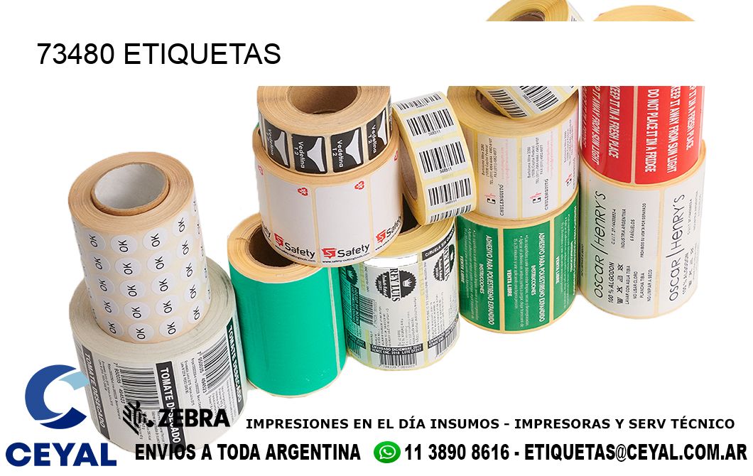 73480 ETIQUETAS
