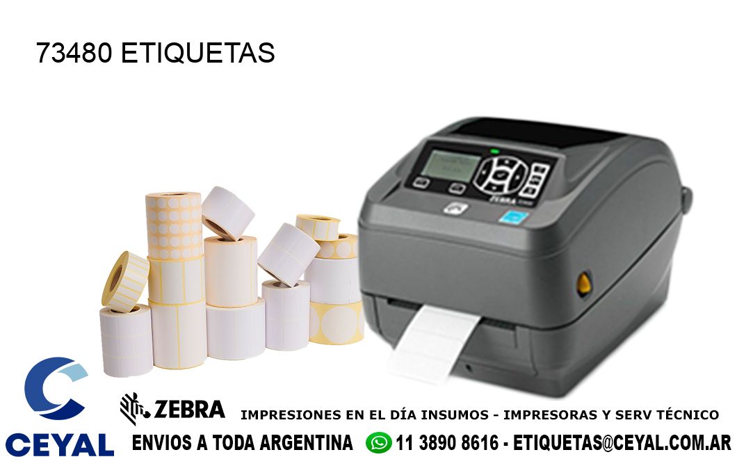 73480 ETIQUETAS