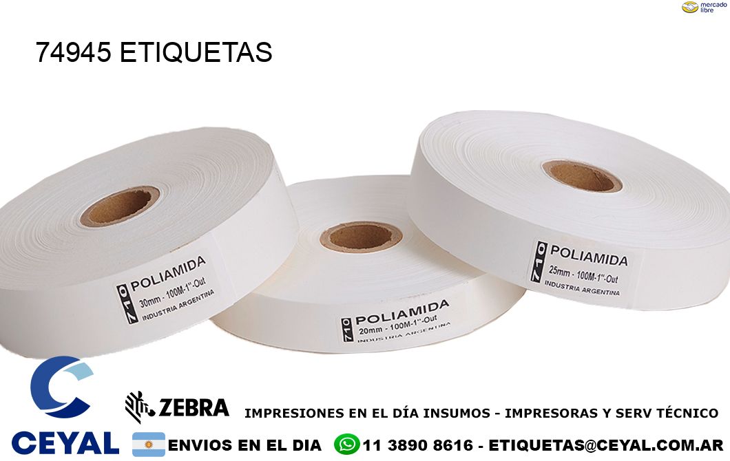 74945 ETIQUETAS