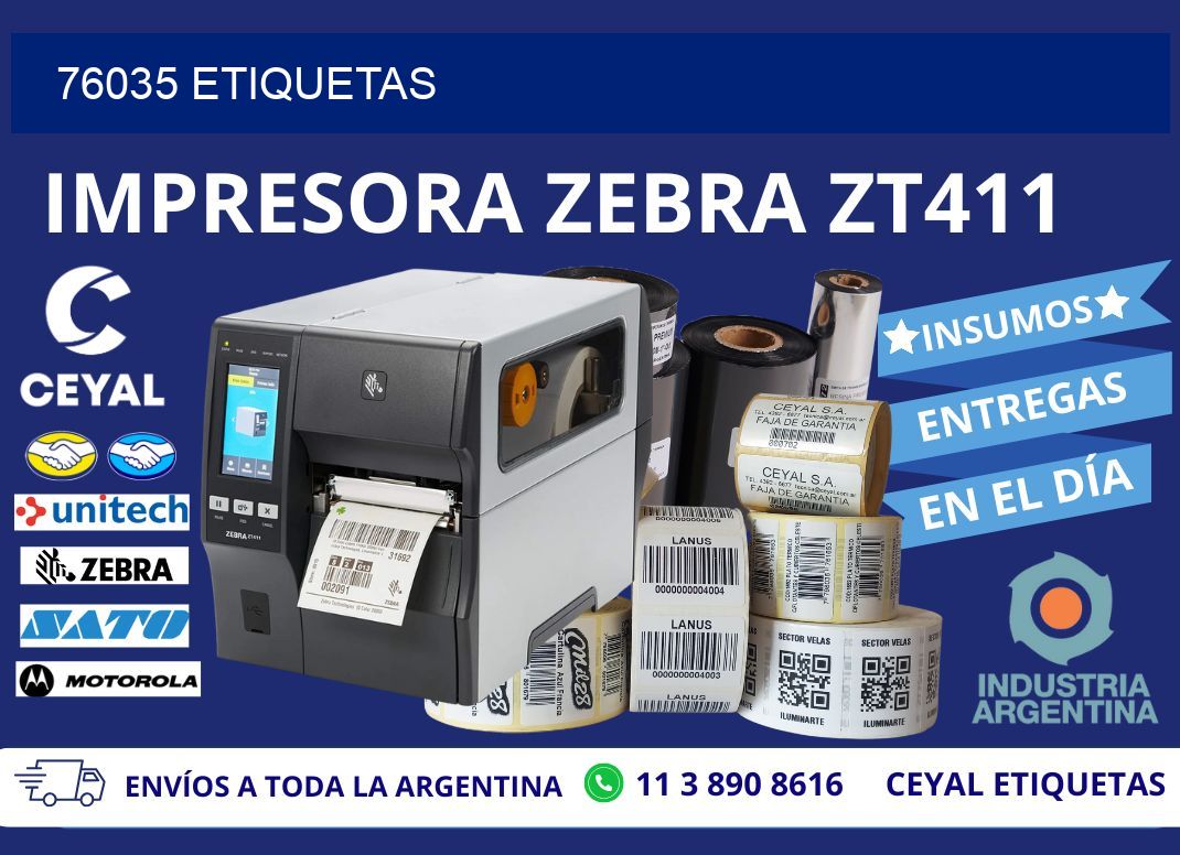 76035 ETIQUETAS