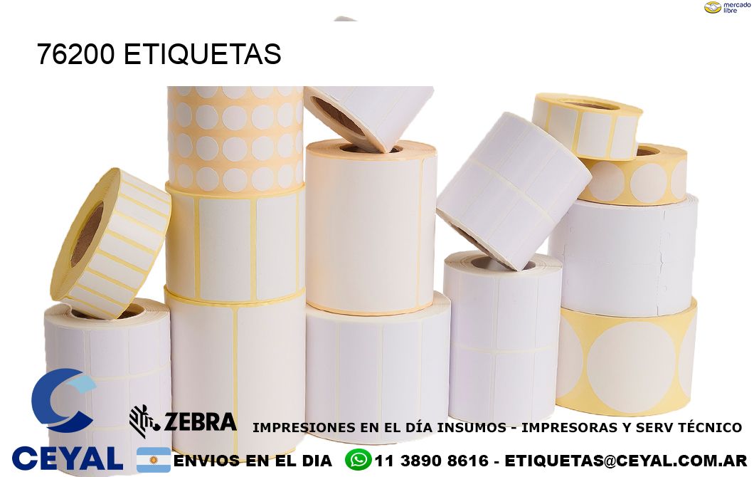 76200 ETIQUETAS