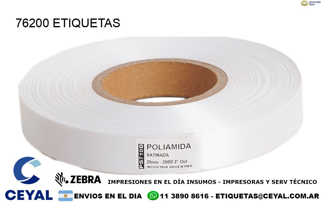 76200 ETIQUETAS